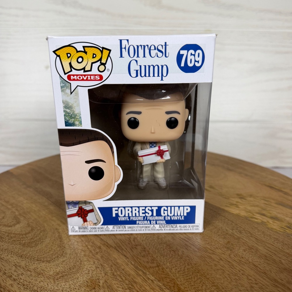 Funko Pop Movies Forrest Gump 769 Vinyl Figure With Chocolates Box